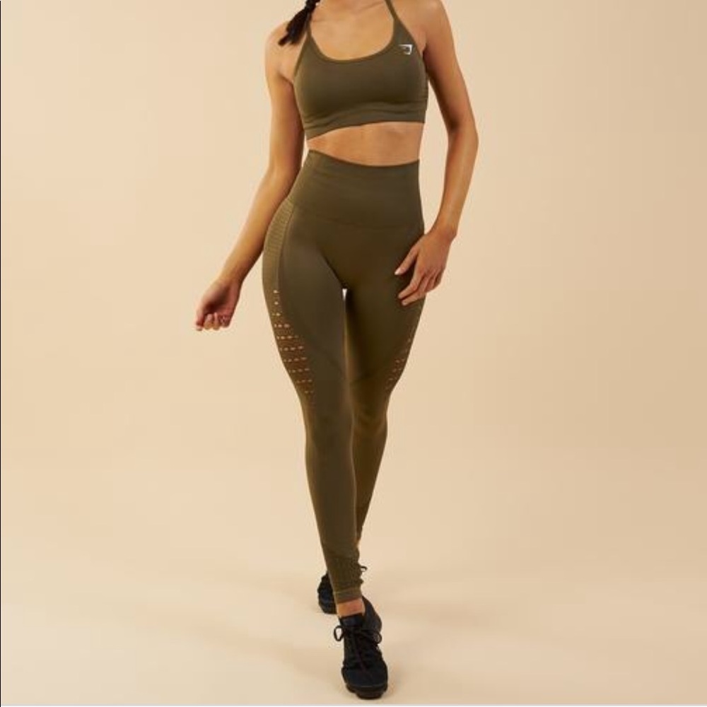 Gymshark energy seamless khaki ON HOLD